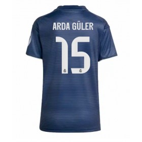 Dámské fotbalový oblečení Real Madrid Arda Guler #15 Venkovní košile 2025-26 Krátkým Rukávem